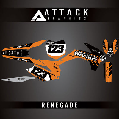 Attack Graphics Custom Renegade Complete Bike Graphics Kit#206979-P