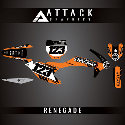 Attack Graphics Custom Renegade Complete Bike Graphics Kit#206979-P