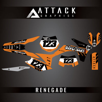 Attack Graphics Custom Renegade Complete Bike Graphics Kit#206979-P