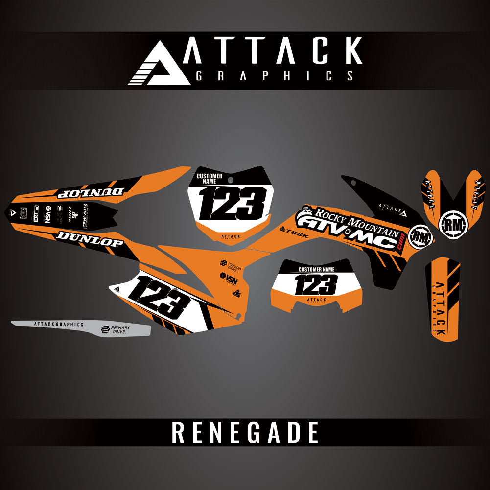 Attack Graphics Custom Renegade Complete Bike Graphics Kit#206979-P