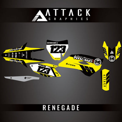 Attack Graphics Custom Renegade Complete Bike Graphics Kit#206979-P