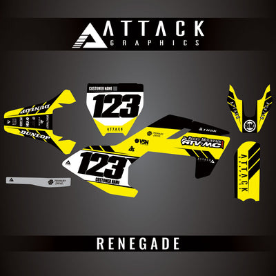 Attack Graphics Custom Renegade Complete Bike Graphics Kit#206979-P