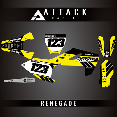 Attack Graphics Custom Renegade Complete Bike Graphics Kit#206979-P