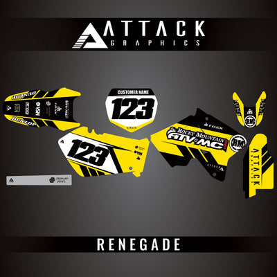 Attack Graphics Custom Renegade Complete Bike Graphics Kit#206979-P