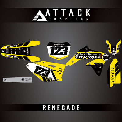 Attack Graphics Custom Renegade Complete Bike Graphics Kit#206979-P