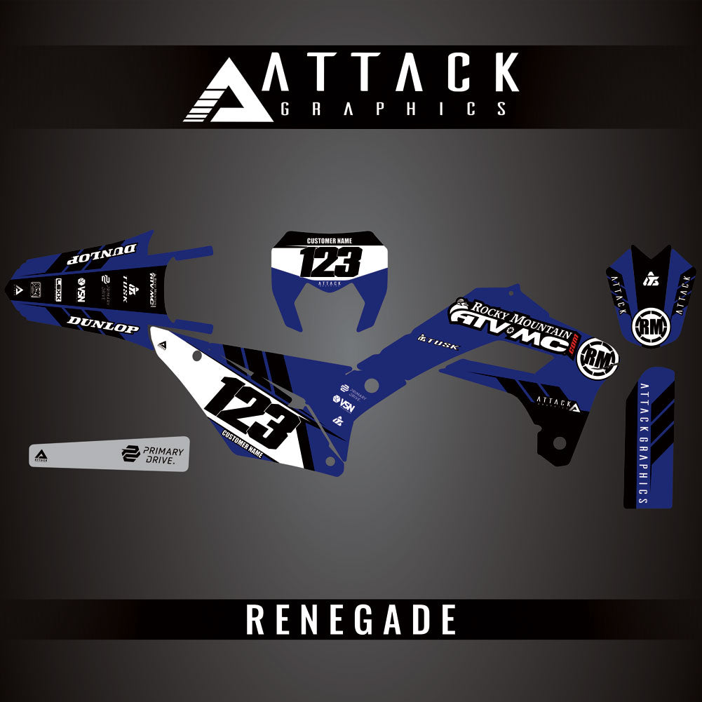 Attack Graphics Custom Renegade Complete Bike Graphics Kit#206979-P