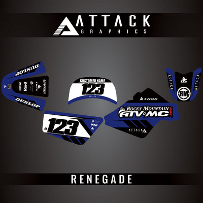 Attack Graphics Custom Renegade Complete Bike Graphics Kit#206979-P