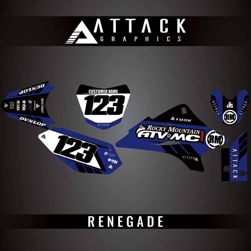 Attack Graphics Custom Renegade Complete Bike Graphics Kit#206979-P