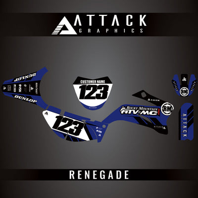 Attack Graphics Custom Renegade Complete Bike Graphics Kit#206979-P