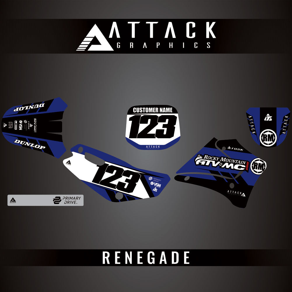 Attack Graphics Custom Renegade Complete Bike Graphics Kit#206979-P