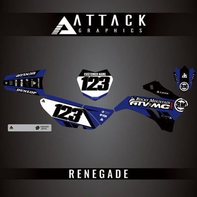 Attack Graphics Custom Renegade Complete Bike Graphics Kit#206979-P