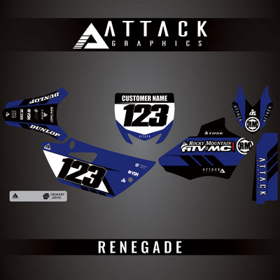 Attack Graphics Custom Renegade Complete Bike Graphics Kit#206979-P