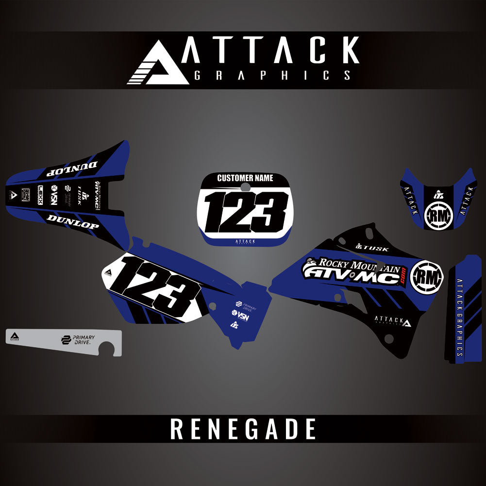 Attack Graphics Custom Renegade Complete Bike Graphics Kit#206979-P