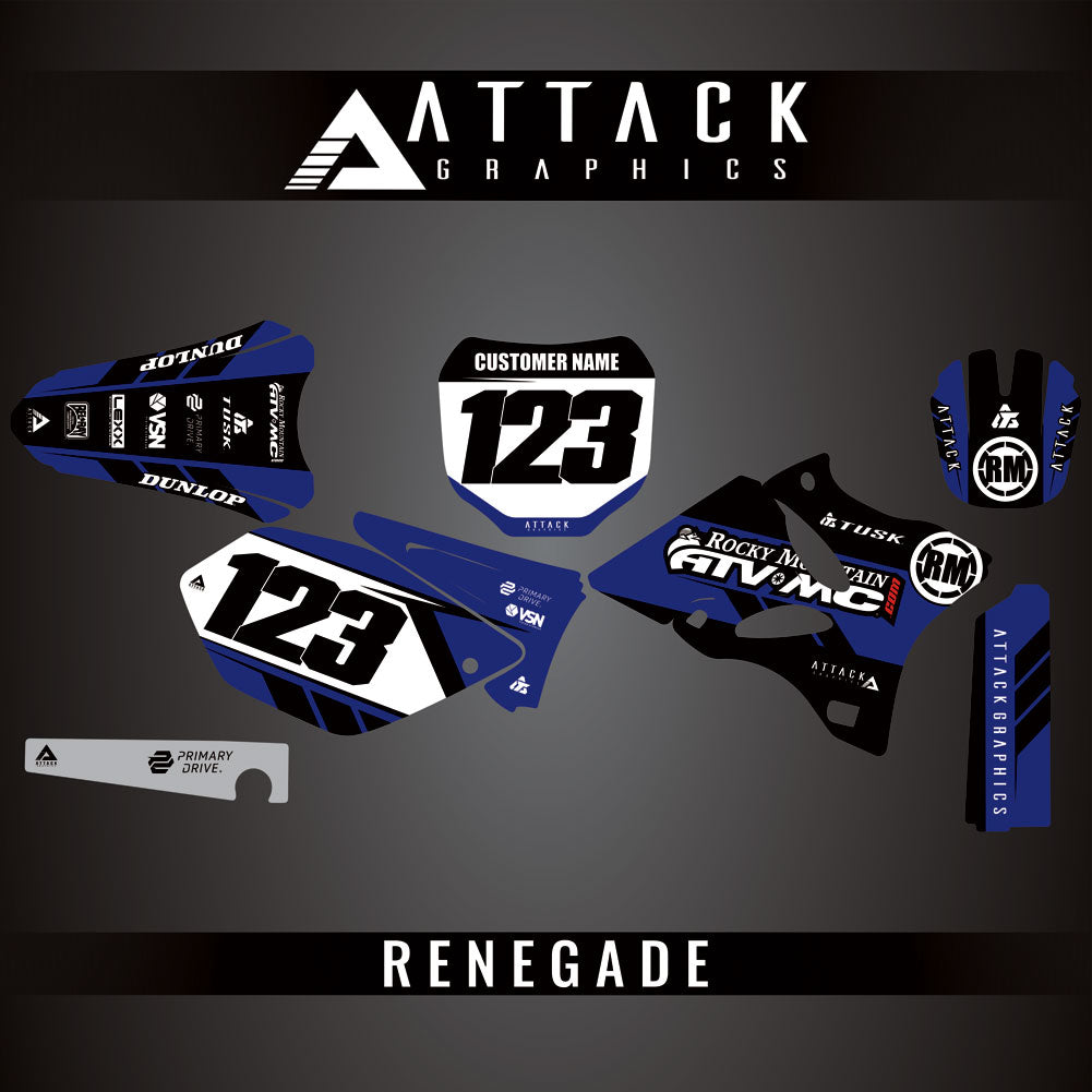 Attack Graphics Custom Renegade Complete Bike Graphics Kit#206979-P