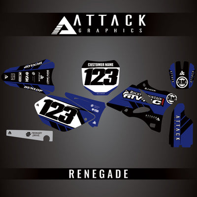 Attack Graphics Custom Renegade Complete Bike Graphics Kit#206979-P