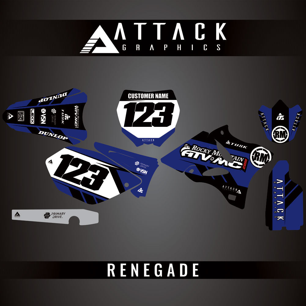 Attack Graphics Custom Renegade Complete Bike Graphics Kit#206979-P