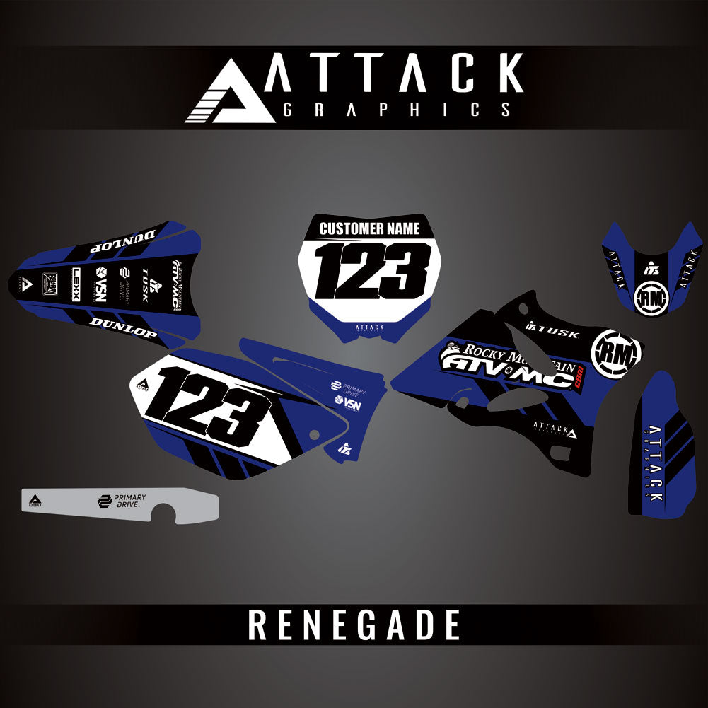 Attack Graphics Custom Renegade Complete Bike Graphics Kit#206979-P