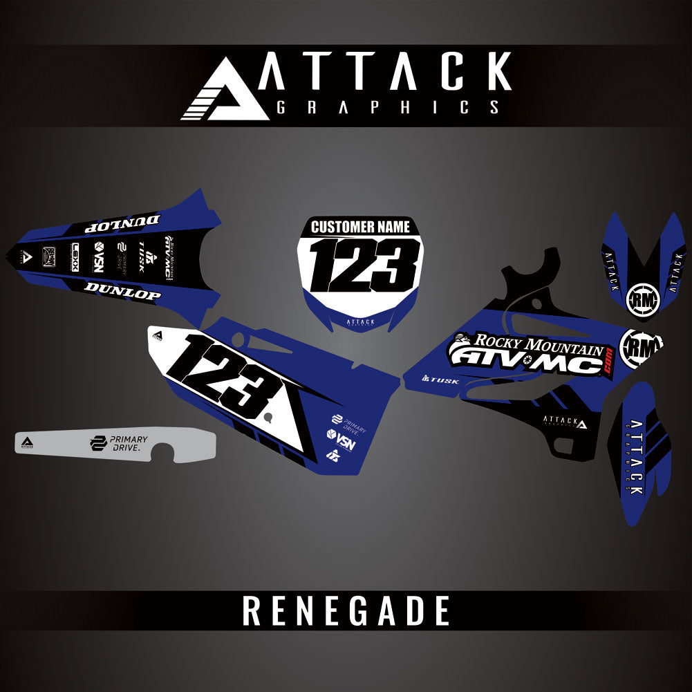 Attack Graphics Custom Renegade Complete Bike Graphics Kit#206979-P