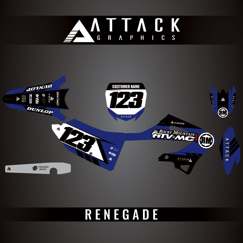 Attack Graphics Custom Renegade Complete Bike Graphics Kit#206979-P