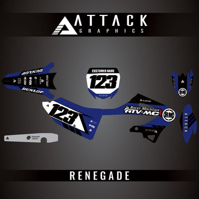 Attack Graphics Custom Renegade Complete Bike Graphics Kit#206979-P