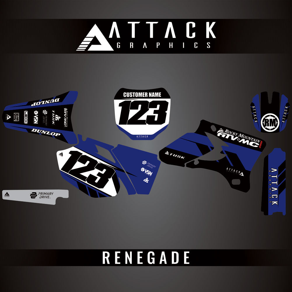 Attack Graphics Custom Renegade Complete Bike Graphics Kit#206979-P