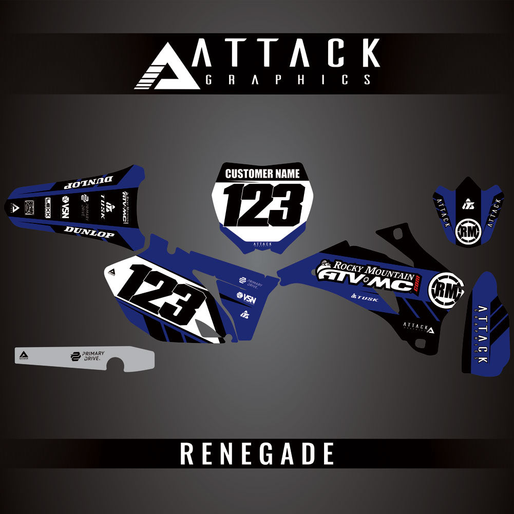 Attack Graphics Custom Renegade Complete Bike Graphics Kit#206979-P1