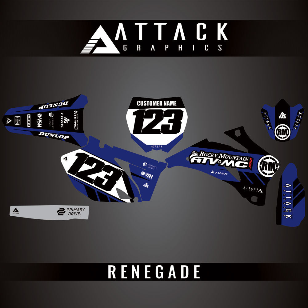 Attack Graphics Custom Renegade Complete Bike Graphics Kit#206979-P1