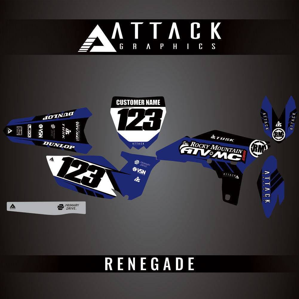 Attack Graphics Custom Renegade Complete Bike Graphics Kit#206979-P1