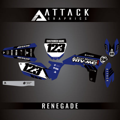 Attack Graphics Custom Renegade Complete Bike Graphics Kit#206979-P1