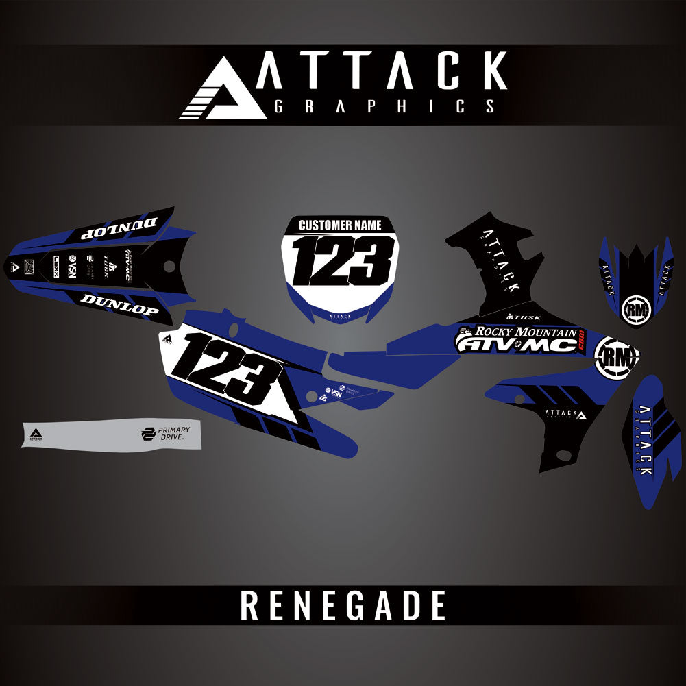 Attack Graphics Custom Renegade Complete Bike Graphics Kit#206979-P1