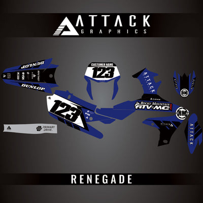 Attack Graphics Custom Renegade Complete Bike Graphics Kit#206979-P1