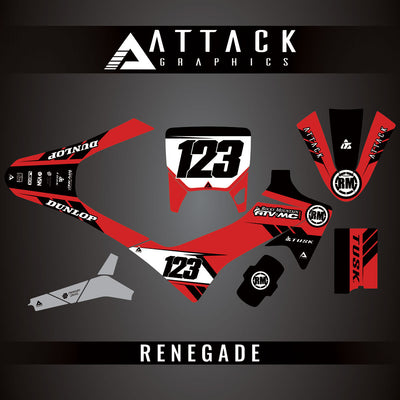 Attack Graphics Custom Renegade Complete Bike Graphics Kit#206979-P1