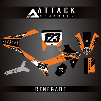 Attack Graphics Custom Renegade Complete Bike Graphics Kit#206979-P1