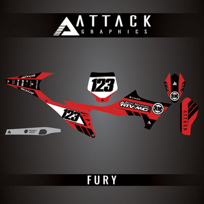 Attack Graphics Custom Renegade Complete Bike Graphics Kit#206979-P1