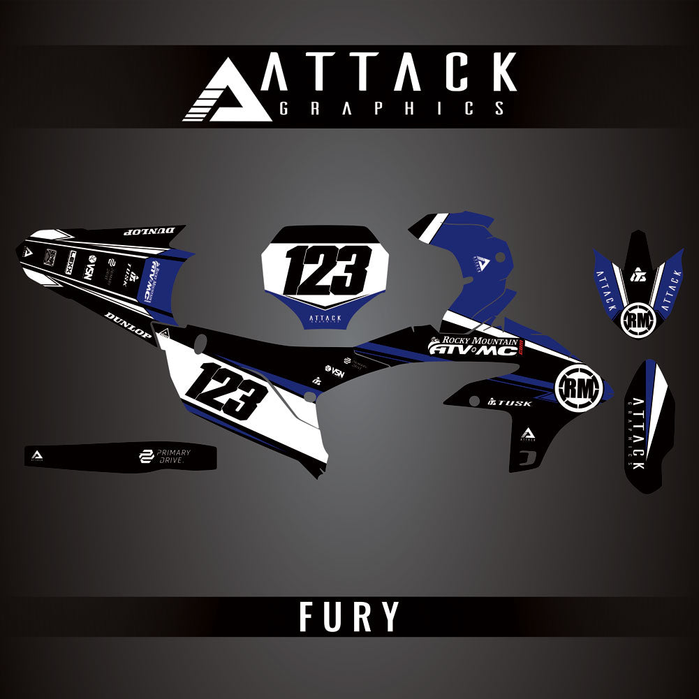 Attack Graphics Custom Velocity Complete Bike Graphics Kit#206982-P