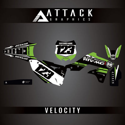 Attack Graphics Custom Velocity Complete Bike Graphics Kit#206982-P