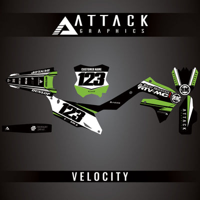 Attack Graphics Custom Velocity Complete Bike Graphics Kit#206982-P