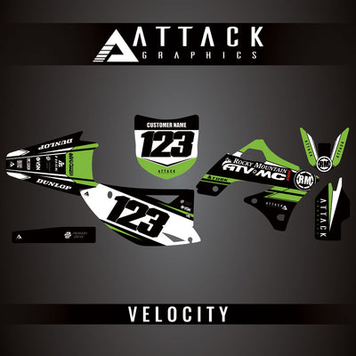 Attack Graphics Custom Velocity Complete Bike Graphics Kit#206982-P