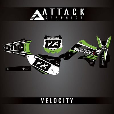 Attack Graphics Custom Velocity Complete Bike Graphics Kit#206982-P