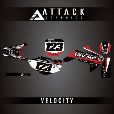 Attack Graphics Custom Velocity Complete Bike Graphics Kit#206982-P