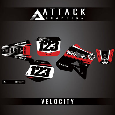 Attack Graphics Custom Velocity Complete Bike Graphics Kit#206982-P