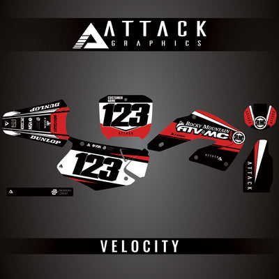 Attack Graphics Custom Velocity Complete Bike Graphics Kit#206982-P