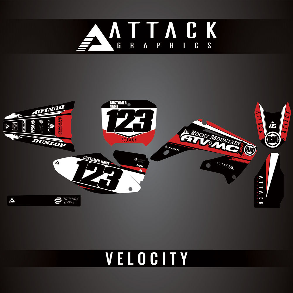 Attack Graphics Custom Velocity Complete Bike Graphics Kit#206982-P