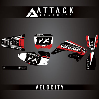 Attack Graphics Custom Velocity Complete Bike Graphics Kit#206982-P