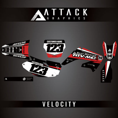 Attack Graphics Custom Velocity Complete Bike Graphics Kit#206982-P