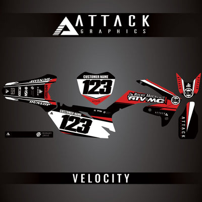 Attack Graphics Custom Velocity Complete Bike Graphics Kit#206982-P