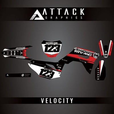 Attack Graphics Custom Velocity Complete Bike Graphics Kit#206982-P