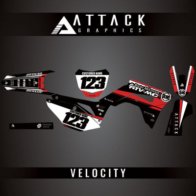 Attack Graphics Custom Velocity Complete Bike Graphics Kit#206982-P