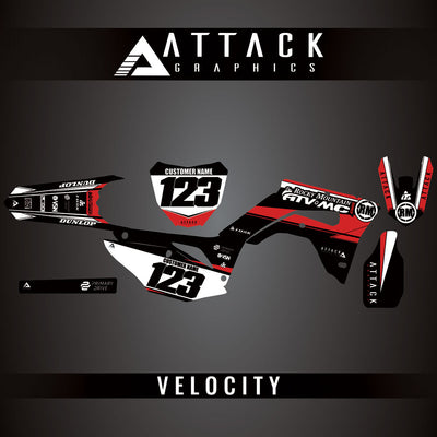 Attack Graphics Custom Velocity Complete Bike Graphics Kit#206982-P