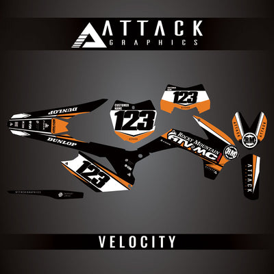 Attack Graphics Custom Velocity Complete Bike Graphics Kit#206982-P